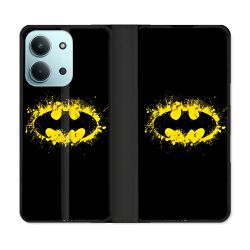 Housse cuir portefeuille Pour Xiaomi Redmi 15C 4G Batman Logo