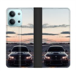 Housse cuir portefeuille Pour Xiaomi Redmi 15C 4G BMW Serie