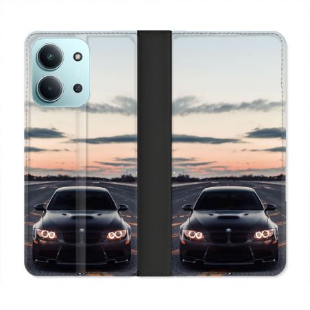 Housse cuir portefeuille Pour Xiaomi Redmi 15C 4G BMW Serie