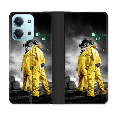 Housse cuir portefeuille Pour Xiaomi Redmi 15C 4G Breaking Bad Affiche