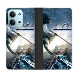 Housse cuir portefeuille Pour Xiaomi Redmi 15C 4G Final Fantaisy