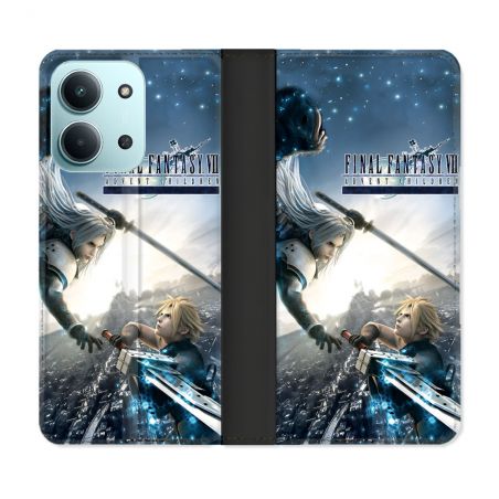 Housse cuir portefeuille Pour Xiaomi Redmi 15C 4G Final Fantaisy