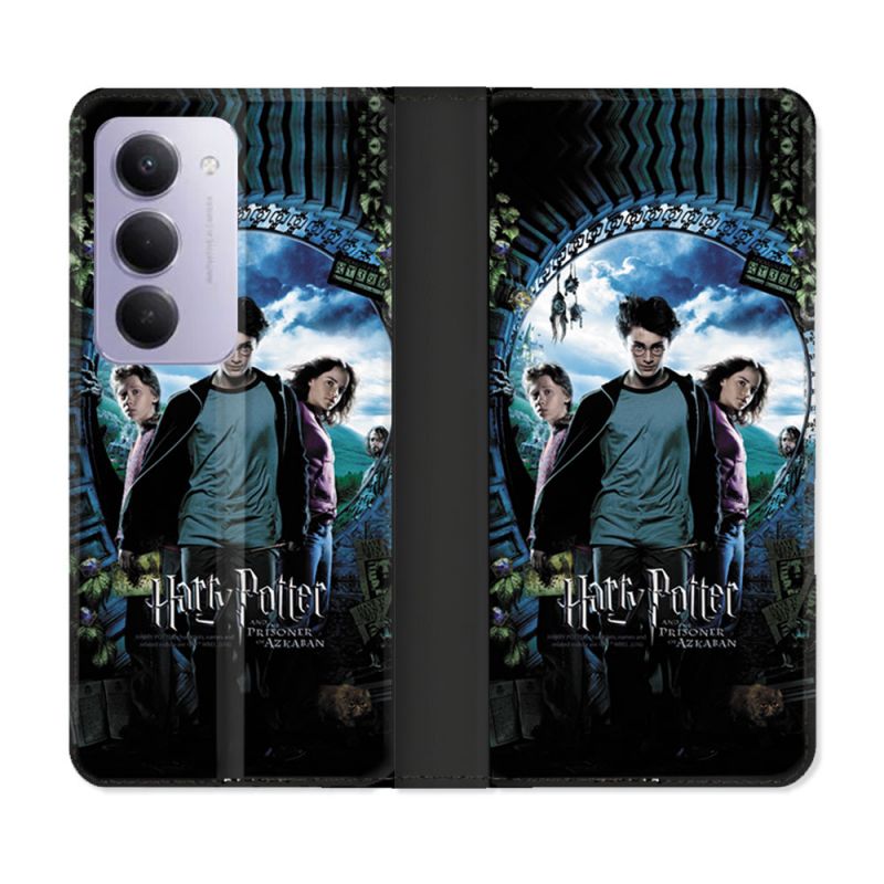 Housse cuir portefeuille Pour Xiaomi Redmi 15 5G Harry Potter Azkaban