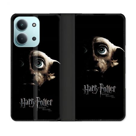 Housse cuir portefeuille Pour Xiaomi Redmi 15C 4G Harry Potter Hollows Dobby