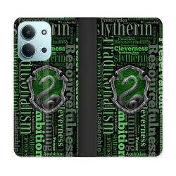Housse cuir portefeuille Pour Xiaomi Redmi 15C 4G Harry Potter Serpentar