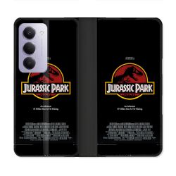 Housse cuir portefeuille Pour Xiaomi Redmi 15 5G Jurassic Park Affiche