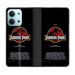 Housse cuir portefeuille Pour Xiaomi Redmi 15C 4G Jurassic Park Affiche