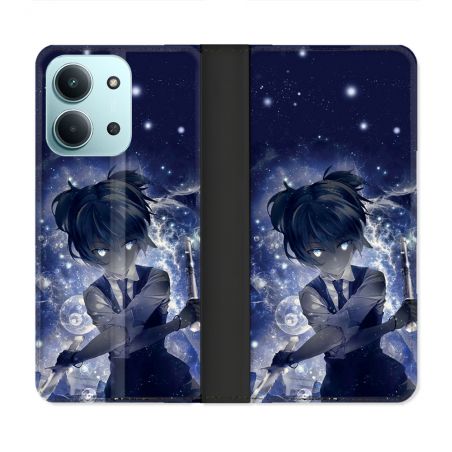 Housse cuir portefeuille Pour Xiaomi Redmi 15C 4G Manga Assassination Classroom Nagisa