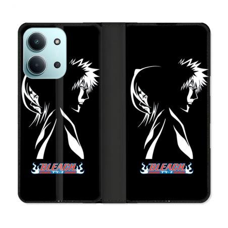 Housse cuir portefeuille Pour Xiaomi Redmi 15C 4G Manga Bleach Duo
