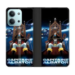 Housse cuir portefeuille Pour Xiaomi Redmi 15C 4G Manga Capitaine Albator