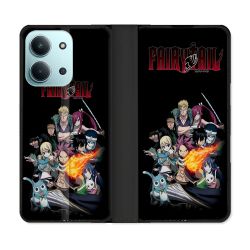 Housse cuir portefeuille Pour Xiaomi Redmi 15C 4G Manga Fairy Tail Logo Team