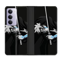 Housse cuir portefeuille Pour Xiaomi Redmi 15 5G Manga Boruto Epée