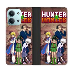 Housse cuir portefeuille Pour Xiaomi Redmi 15C 4G Manga Hunter X Hunter Vintage