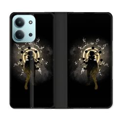 Housse cuir portefeuille Pour Xiaomi Redmi 15C 4G Manga Naruto Sage