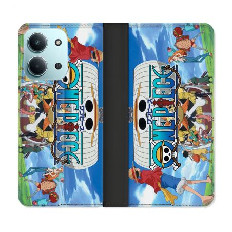 Housse cuir portefeuille Pour Xiaomi Redmi 15C 4G Manga One Piece Sunny