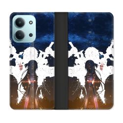 Housse cuir portefeuille Pour Xiaomi Redmi 15C 4G Manga SAO sword Art Online Asuna