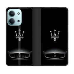 Housse cuir portefeuille Pour Xiaomi Redmi 15C 4G Maserati