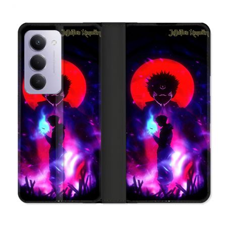 Housse cuir portefeuille Pour Xiaomi Redmi 15 5G Manga Jujutsu Kaisen Itadori Sukuna