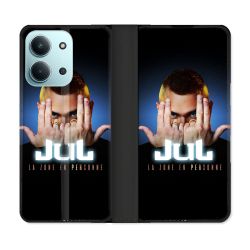 Housse cuir portefeuille Pour Xiaomi Redmi 15C 4G Musique Jul Signe