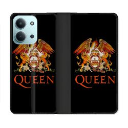 Housse cuir portefeuille Pour Xiaomi Redmi 15C 4G Musique Rock Queen
