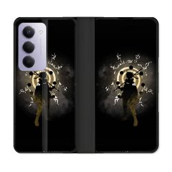 Housse cuir portefeuille Pour Xiaomi Redmi 15 5G Manga Naruto Sage