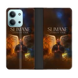 Housse cuir portefeuille Pour Xiaomi Redmi 15C 4G Musique Slimane Ange