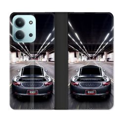 Housse cuir portefeuille Pour Xiaomi Redmi 15C 4G Porsche 911
