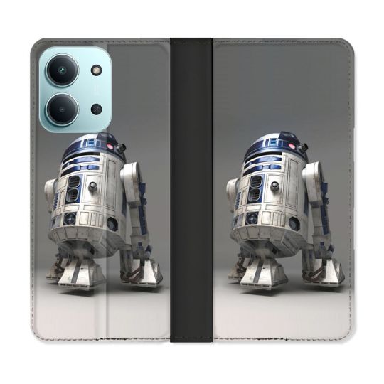 Housse cuir portefeuille Pour Xiaomi Redmi 15C 4G Star Wars - R2D2