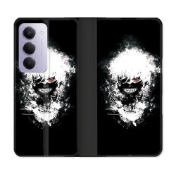 Housse cuir portefeuille Pour Xiaomi Redmi 15 5G Manga Tokyo Ghoul Kaneki Tag