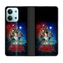Housse cuir portefeuille Pour Xiaomi Redmi 15C 4G Stranger Things Affiche 1