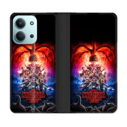 Housse cuir portefeuille Pour Xiaomi Redmi 15C 4G Stranger Things Affiche 2