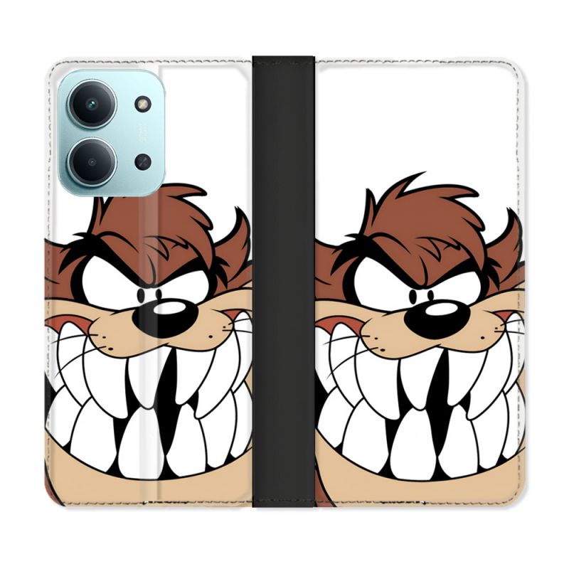 Housse cuir portefeuille Pour Xiaomi Redmi 15C 4G Taz