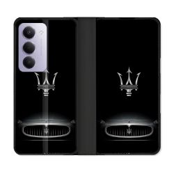 Housse cuir portefeuille Pour Xiaomi Redmi 15 5G Maserati