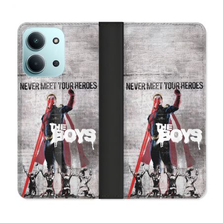 Housse cuir portefeuille Pour Xiaomi Redmi 15C 4G The Boys Affiche