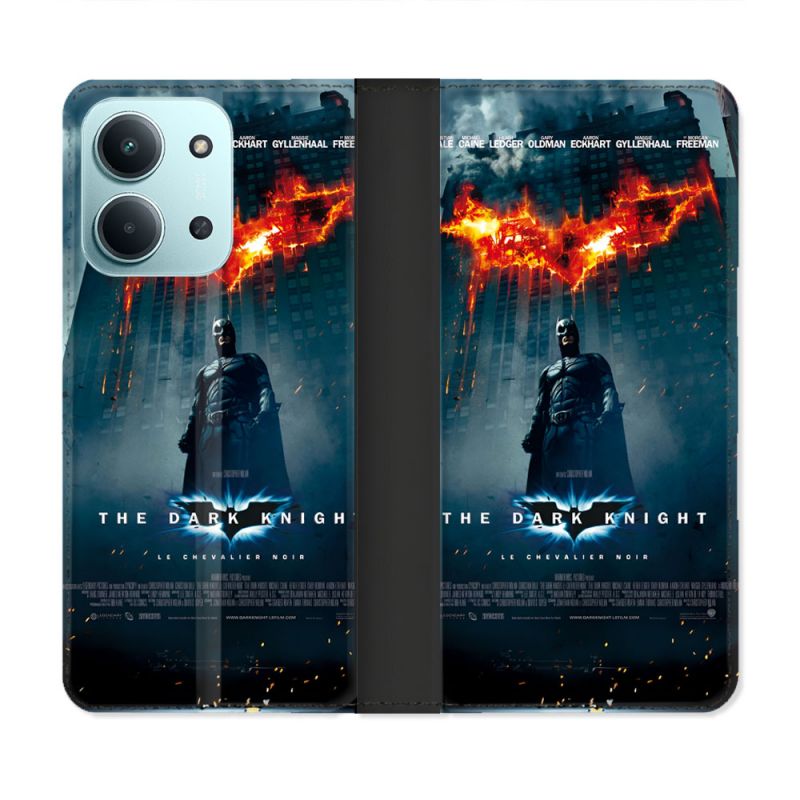 Housse cuir portefeuille Pour Xiaomi Redmi 15C 4G The Dark Night