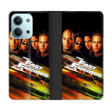 Housse cuir portefeuille Pour Xiaomi Redmi 15C 4G The Fast And Furious