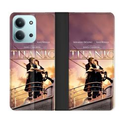 Housse cuir portefeuille Pour Xiaomi Redmi 15C 4G Titanic