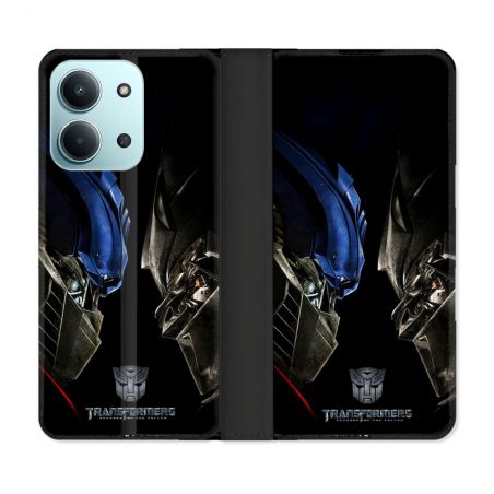 Housse cuir portefeuille Pour Xiaomi Redmi 15C 4G Transformers