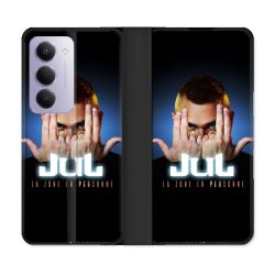 Housse cuir portefeuille Pour Xiaomi Redmi 15 5G Musique Jul Signe