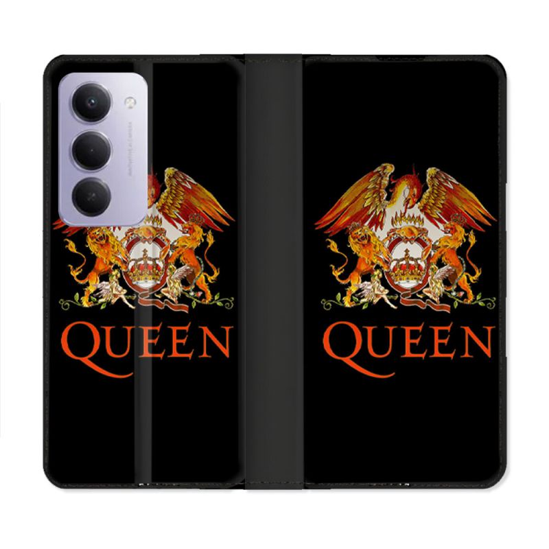 Housse cuir portefeuille Pour Xiaomi Redmi 15 5G Musique Rock Queen