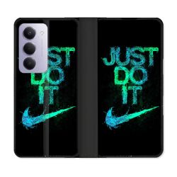 Housse cuir portefeuille Pour Xiaomi Redmi 15 5G Nike Just Do It