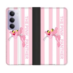 Housse cuir portefeuille Pour Xiaomi Redmi 15 5G Panthere Rose