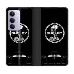 Housse cuir portefeuille Pour Xiaomi Redmi 15 5G Shelby