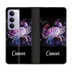 Housse cuir portefeuille Pour Xiaomi Redmi 15 5G Signe Zodiaque 2 Cancer