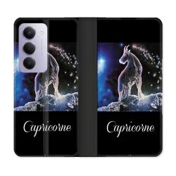 Housse cuir portefeuille Pour Xiaomi Redmi 15 5G Signe Zodiaque 2 Capricorne