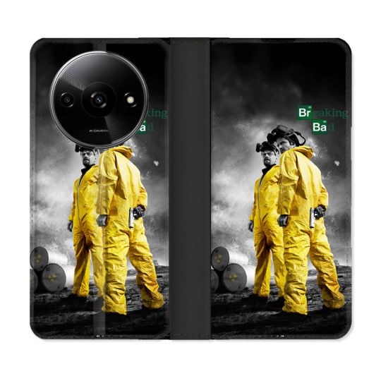 Housse cuir portefeuille Pour Xiaomi Redmi A3 Breaking Bad Affiche