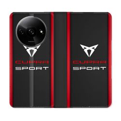 Housse cuir portefeuille Pour Xiaomi Redmi A3 Cupra