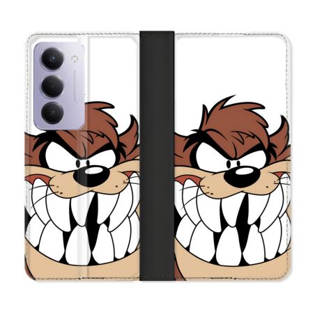 Housse cuir portefeuille Pour Xiaomi Redmi 15 5G Taz