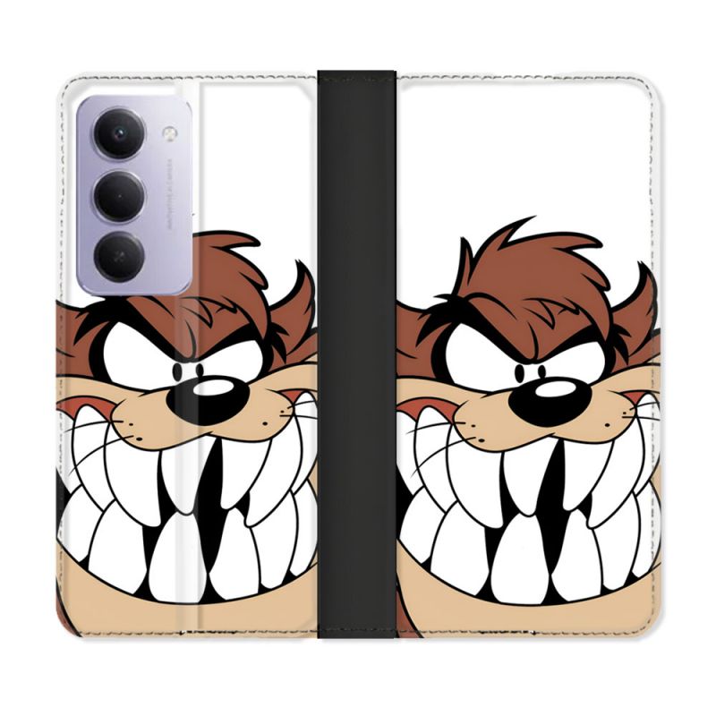 Housse cuir portefeuille Pour Xiaomi Redmi 15 5G Taz