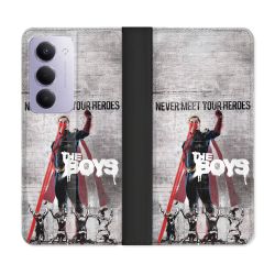 Housse cuir portefeuille Pour Xiaomi Redmi 15 5G The Boys Affiche